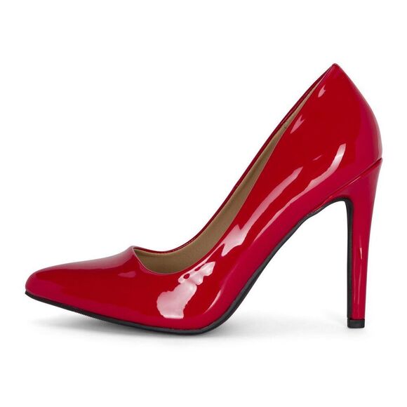 Chariot & Co: Mall- Womens Closed Toe High Heels Dress Pointed Toe Wedding Stil - Picture 1 of 5
